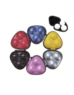 Estuche Rígido para 3 Pelotas de Tenis de Mesa
